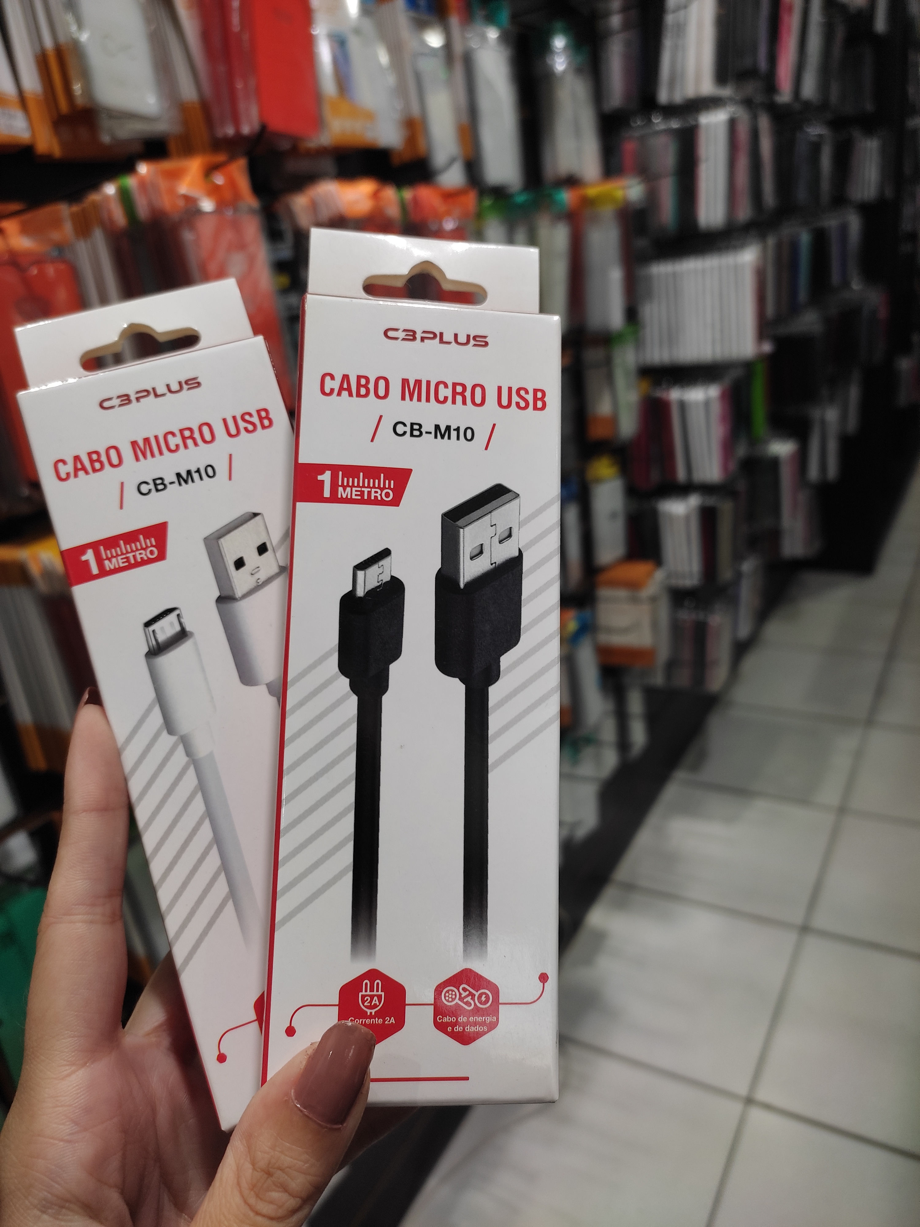 Cabo micro usb 2A