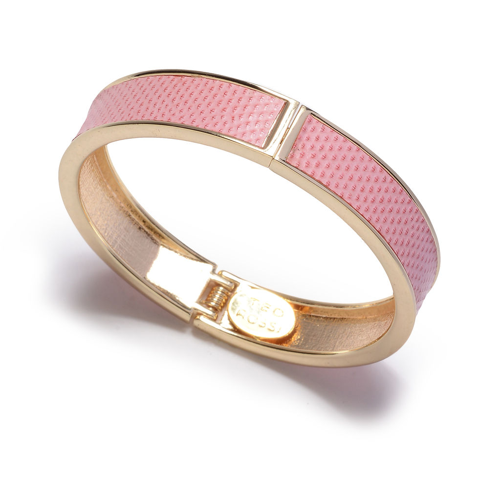snakeskin hinge bracelet