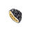 Thumbnail: leather petite bling cuff
