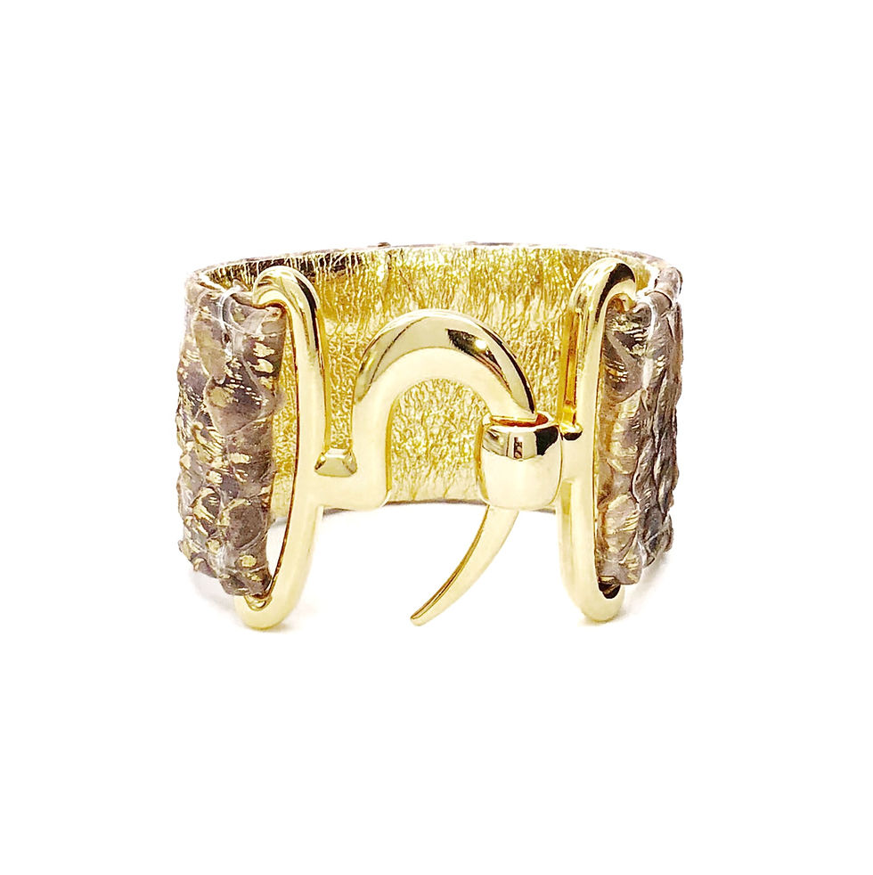 Thumbnail: python + pyramid metal talon cuff
