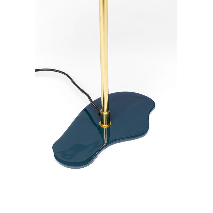Miniature : Lampe à poser Cloudy ovale Petrol 49cm