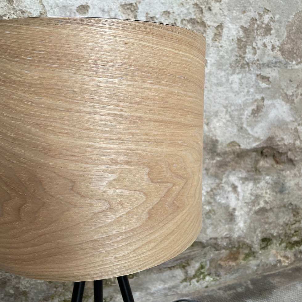 Miniature : lampe wooland zuiver