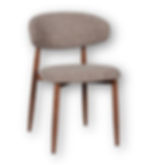 chaise Georgia taupe