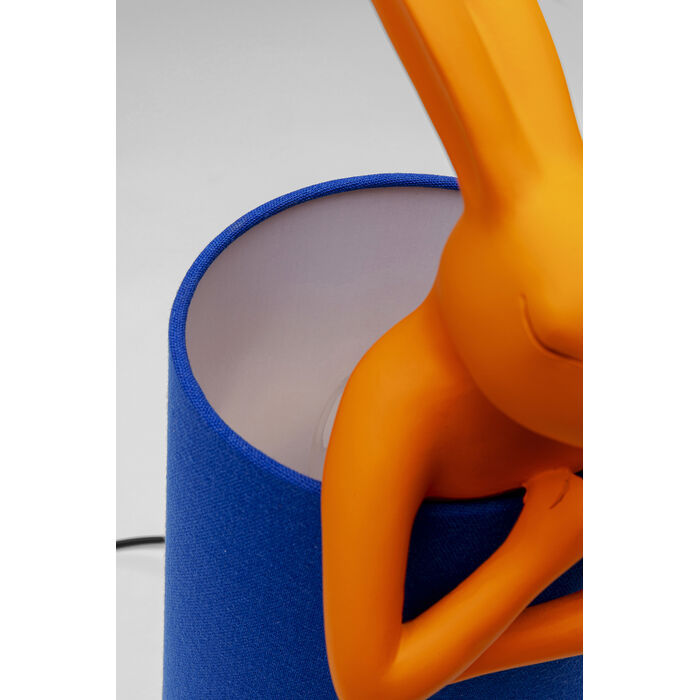 Miniature : Lampe à poser Animal Rabbit orange/bleu 50cm