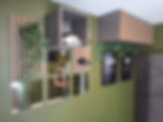 Feature wall including wall panelling