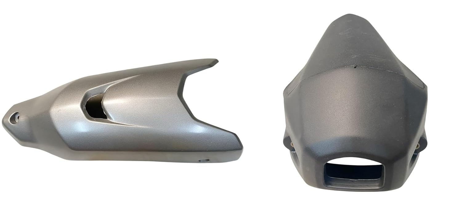 Road Religion Heavy-Duty Silencer Plate and End Cap Combo for FZ V3