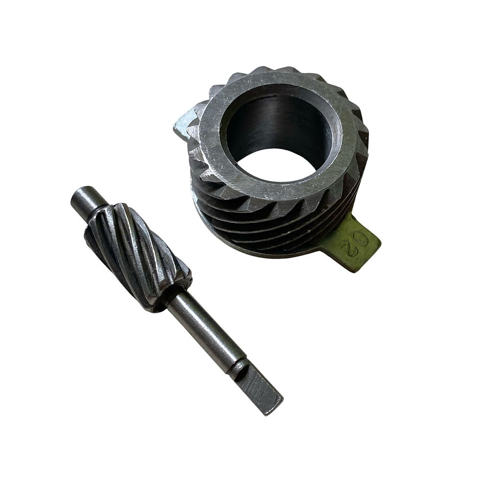 Road Religion Speedometer Worm/Garari/Gear Set/Drive Gear compatible with TVS Ju