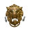 Thumbnail: Road Religion Brass Lion Badge Emblem – Heavy-Duty Brass Accessory for  Bullet,