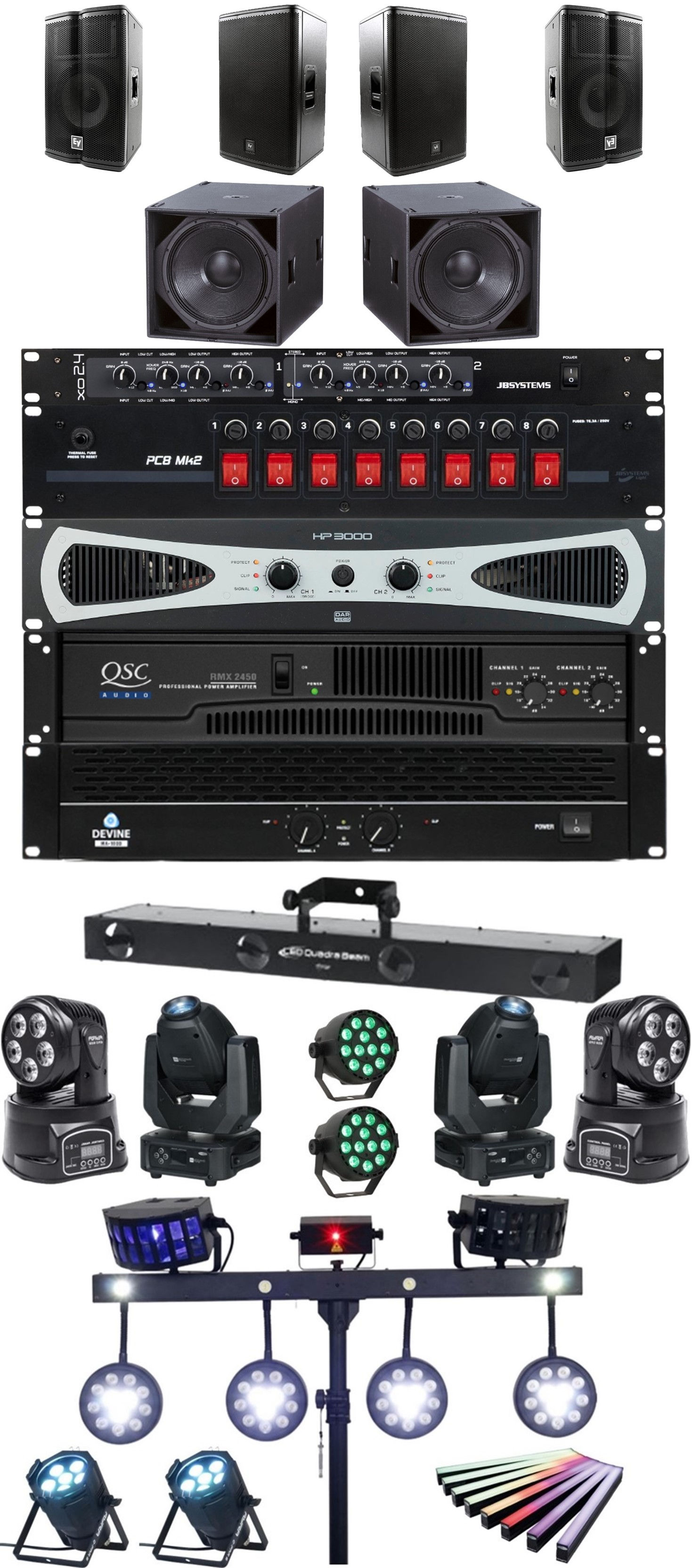 standaard totaalpakket - 300 personen