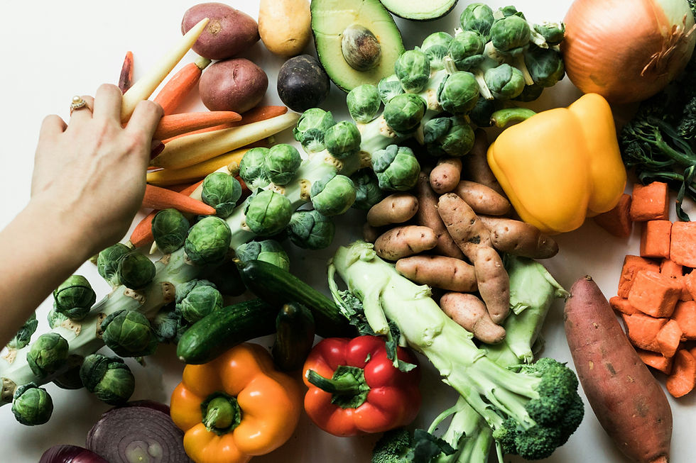 Fruits and vegetables