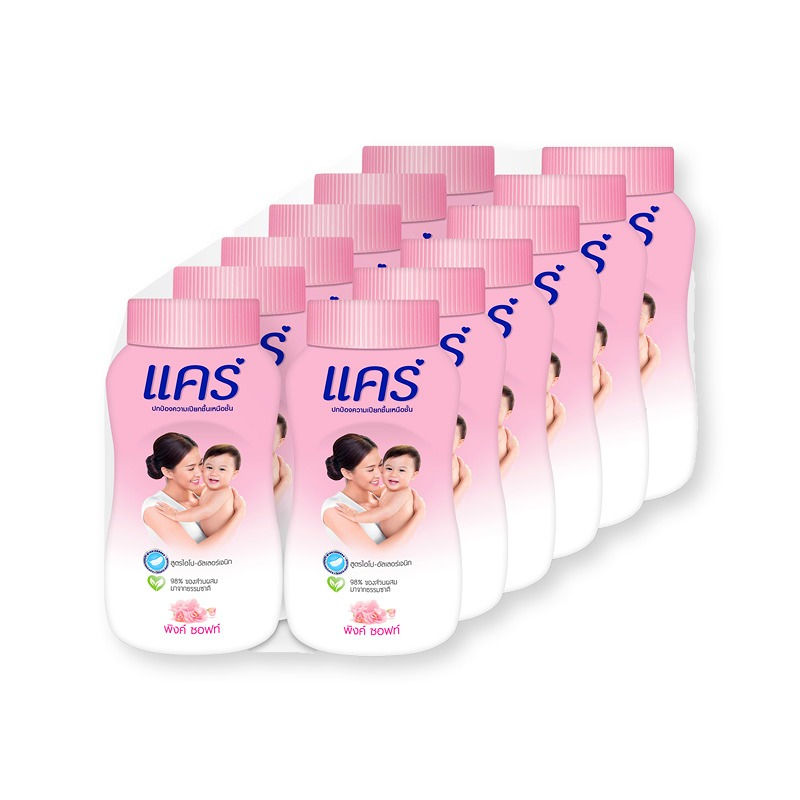 ภาพขนาดย่อ: Care Pink Soft Baby Powder 50g.