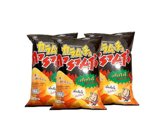 ภาพขนาดย่อ: Karamucho Flat Potato Chips Hot Chilli Flavoured 40g.