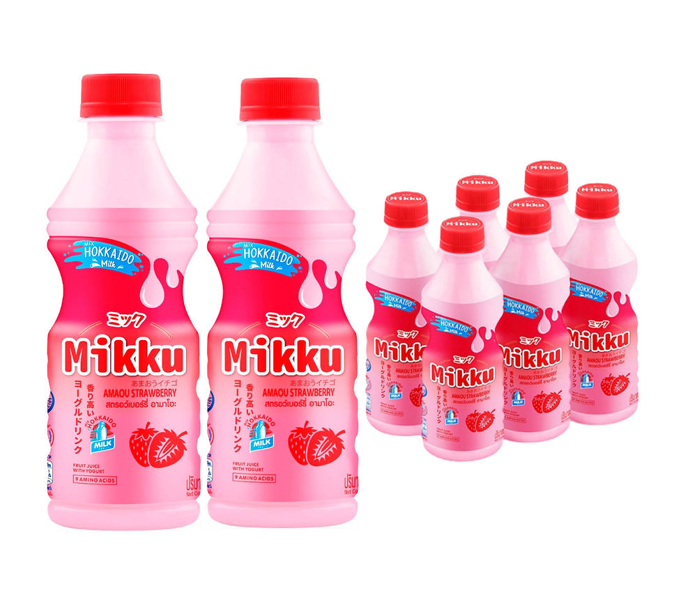 ภาพขนาดย่อ: Mikku Amaou Strawberry Flavored with Yogurt 300ml.