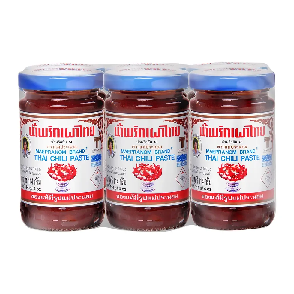 ภาพขนาดย่อ: MaePranom Brand Thai Chili Paste 114g.