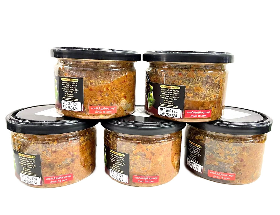 ภาพขนาดย่อ: Bong Nua Pickled Savoured Fish (Raw) Mang-Da 250g.