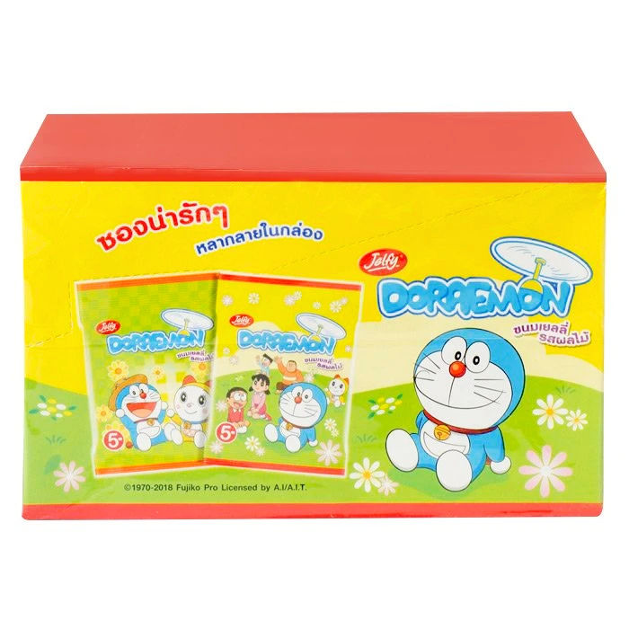 ภาพขนาดย่อ: Jelfy Doraemon Jelly Candy Fruit Flavor 20g.