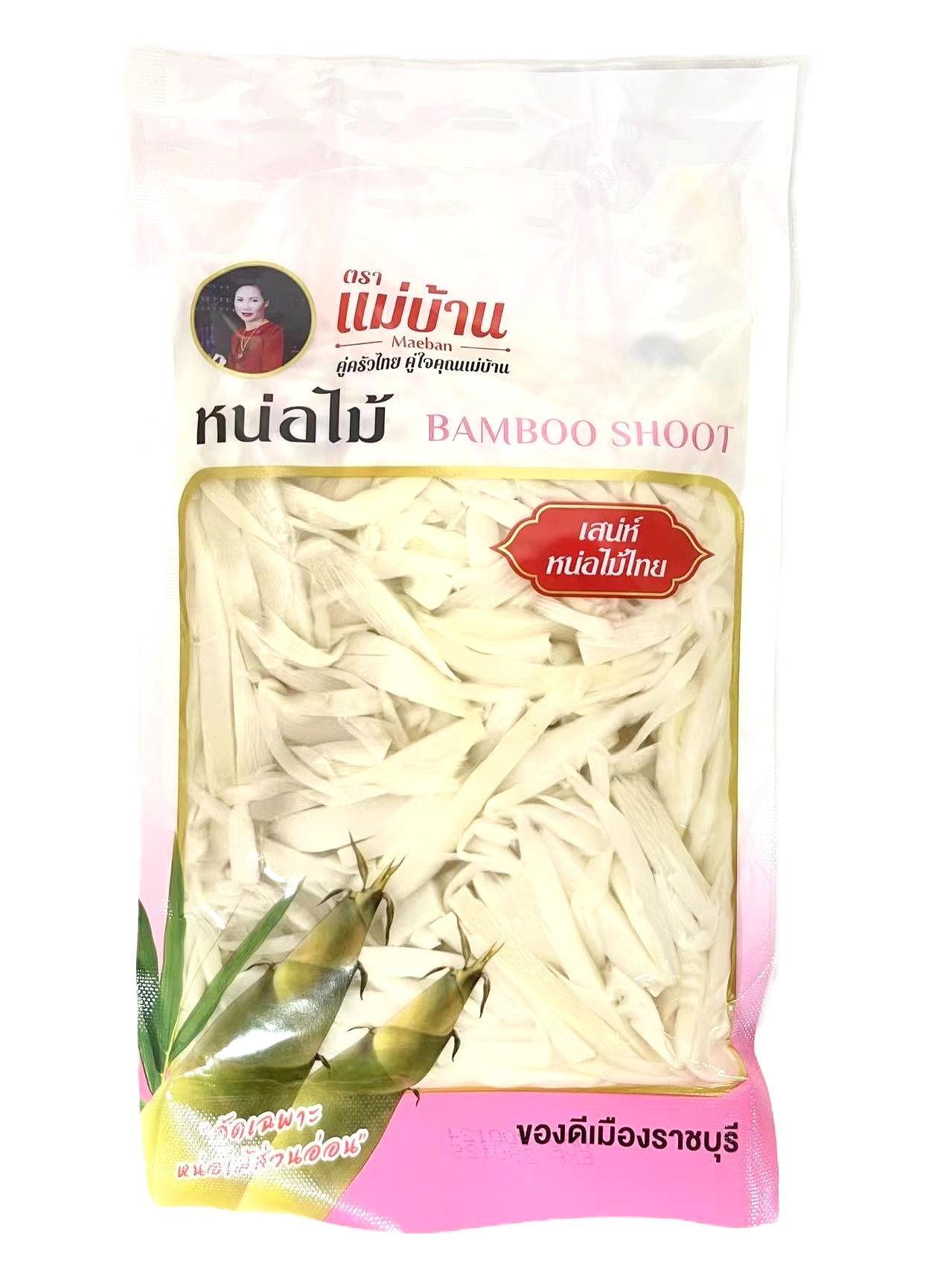 MaeBan Pickled Bamboo Shoot (Strips) 300g.