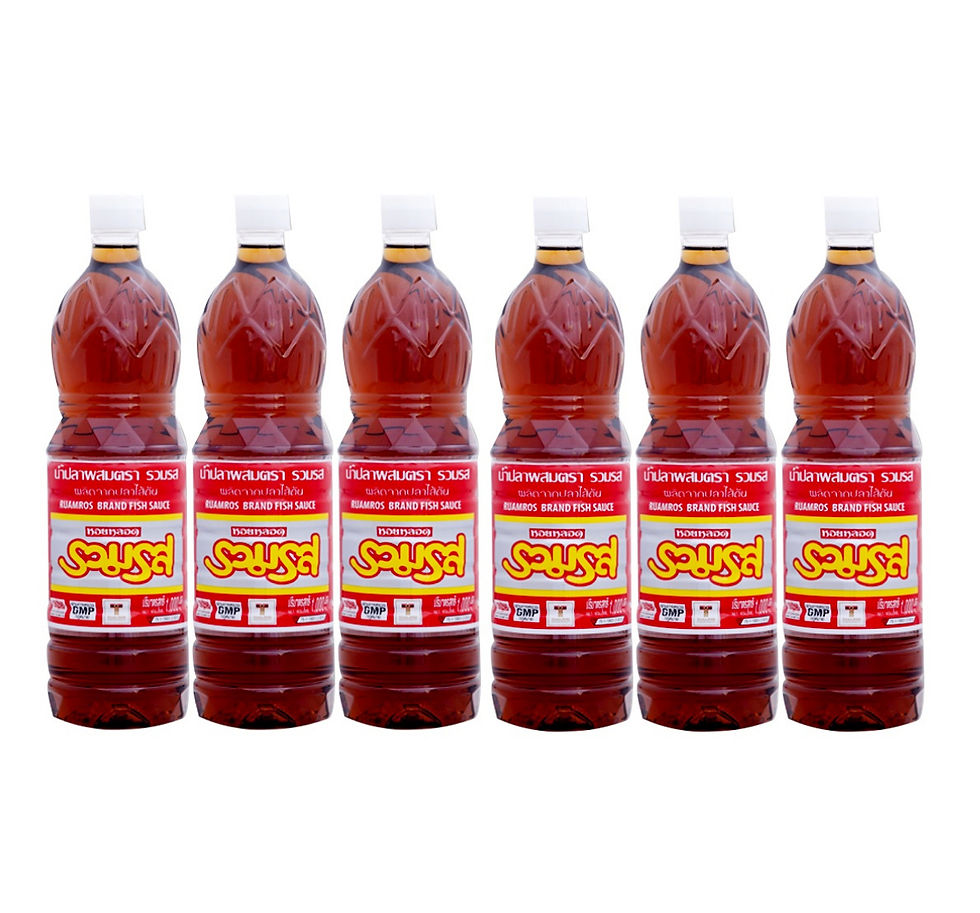 ภาพขนาดย่อ: RoumRos Brand Fish Sauce Produced From Anchovy-Fish 1000ml.
