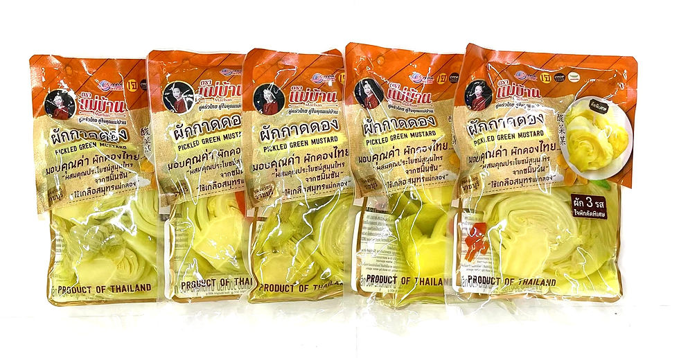 ภาพขนาดย่อ: MaeBan Seasoning Pickled Green Mustard with Chilli 400g.
