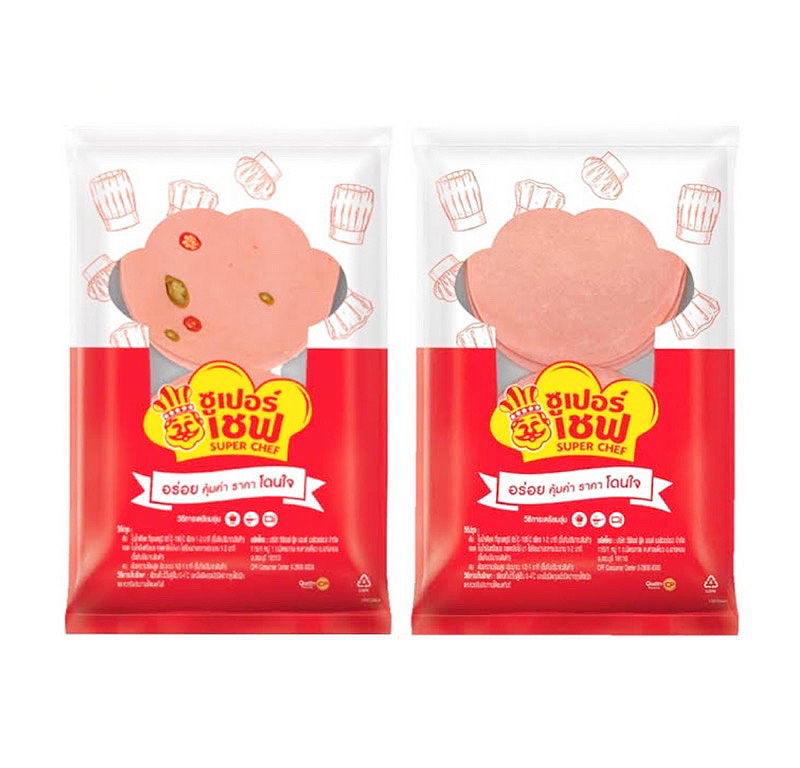 ภาพขนาดย่อ: Super Chef Bologna (Chicken mixed with Pork) 90g.