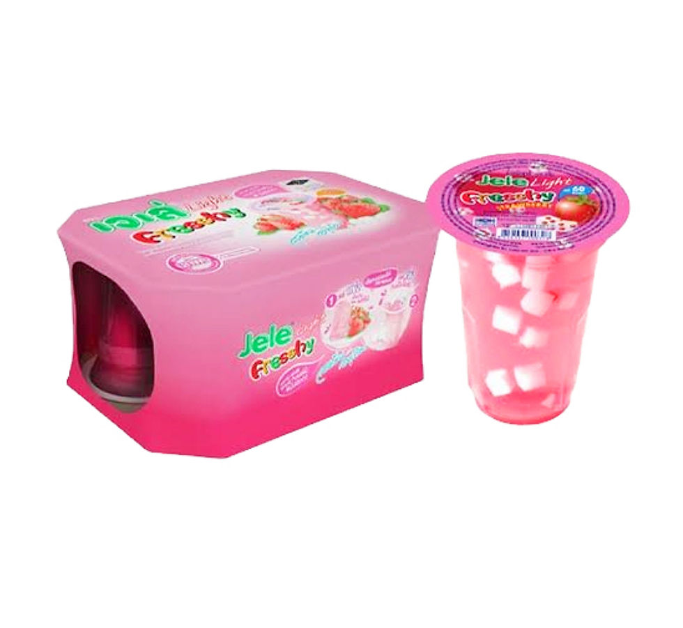 ภาพขนาดย่อ: Jele Light Freshy Strawberry Flavour 125g*6