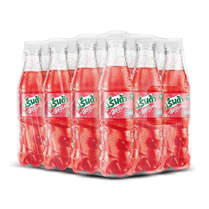 ภาพขนาดย่อ: Mirinda Strawberry Flavor 345ml.