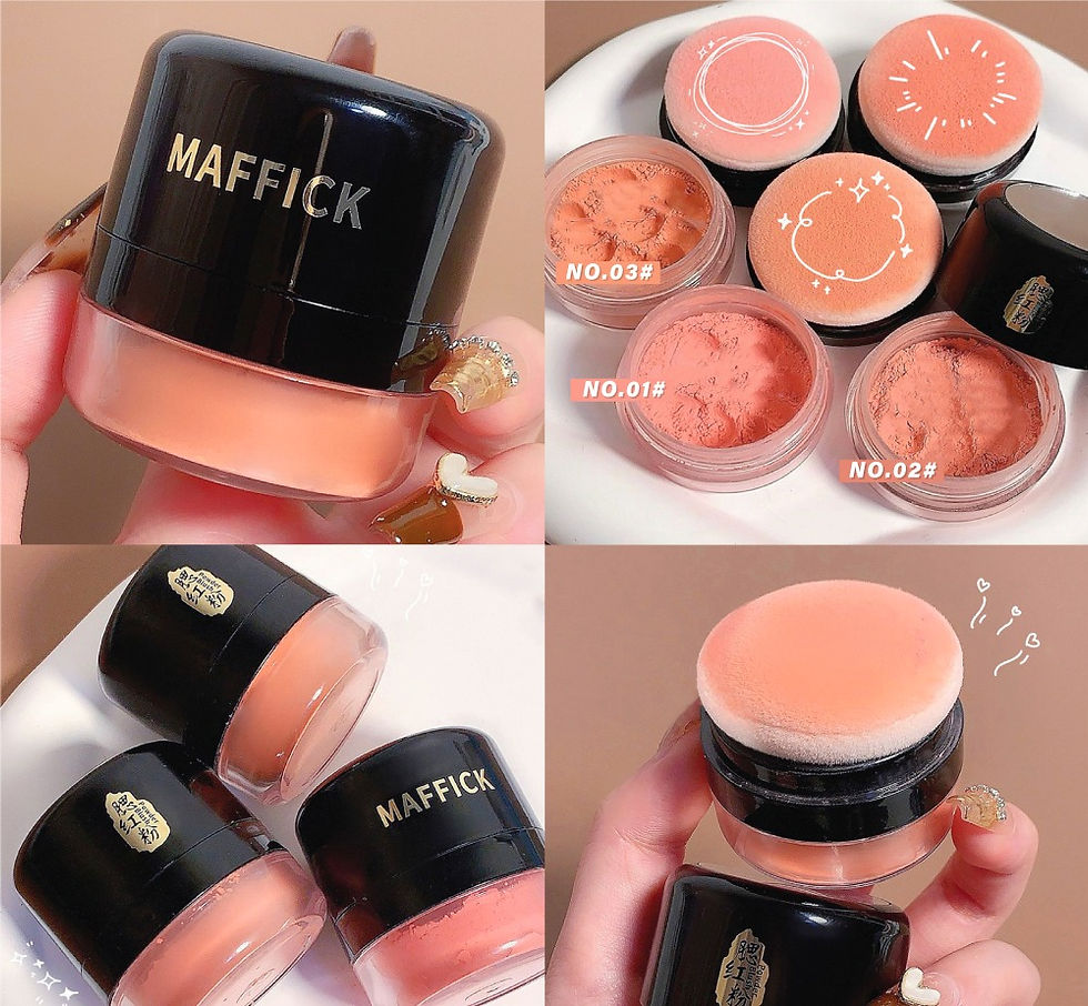 ภาพขนาดย่อ: Maffick Blush Powder #02 Orange Pink 5g.