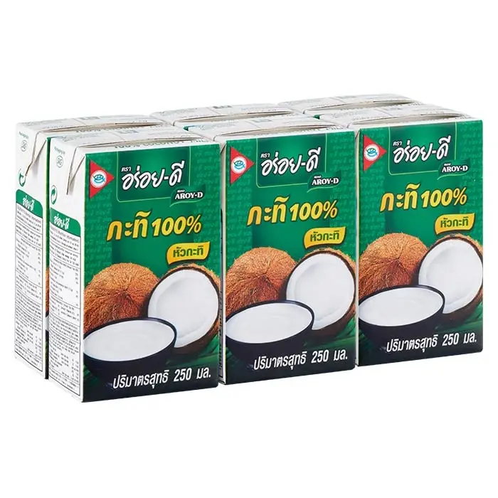 ภาพขนาดย่อ: Aroy-D 100% Coconut Milk 250ml.