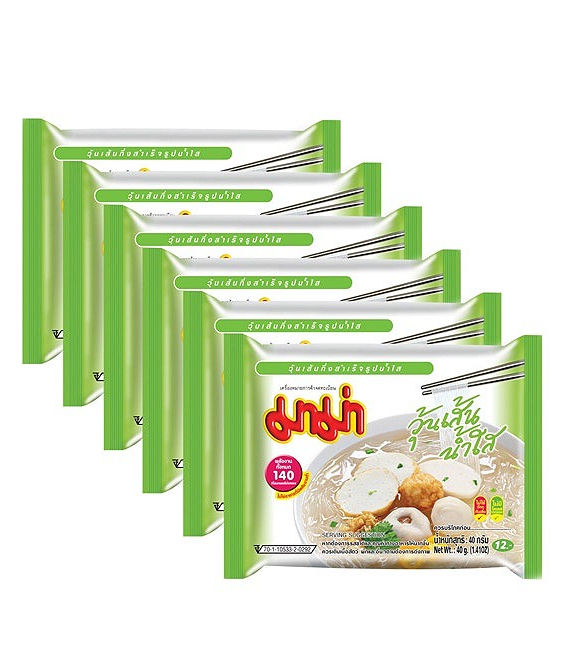 ภาพขนาดย่อ: Mama Instant Vermicelli Noodles in Clear Soup 40g*30