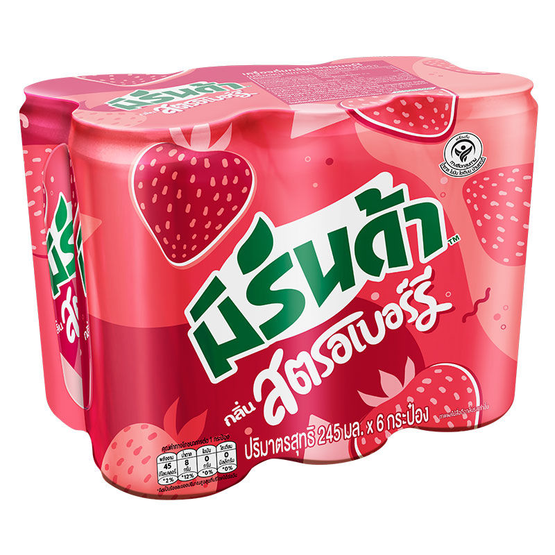 ภาพขนาดย่อ: Mirinda Strawberry Flavor 245ml.