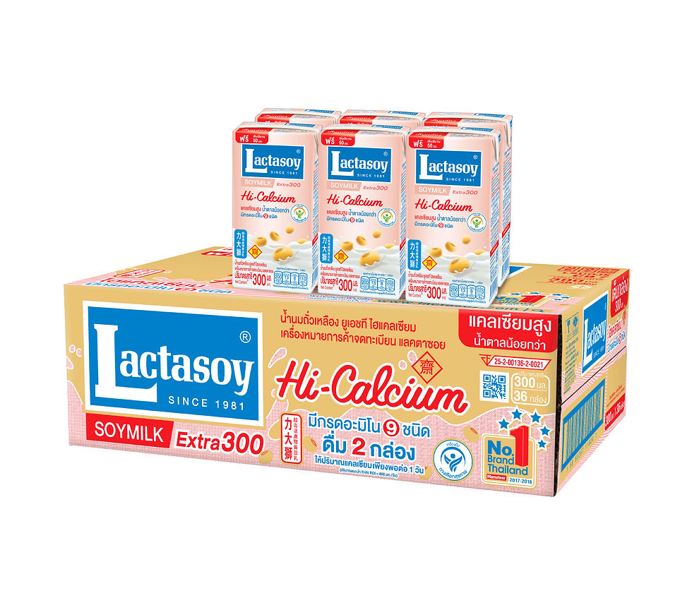 ภาพขนาดย่อ: Lactasoy SoyMilk Vegetarian 300ml.