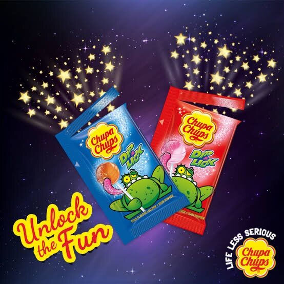 ภาพขนาดย่อ: Chupa Chups Dip & Lick Lollipops 9g.