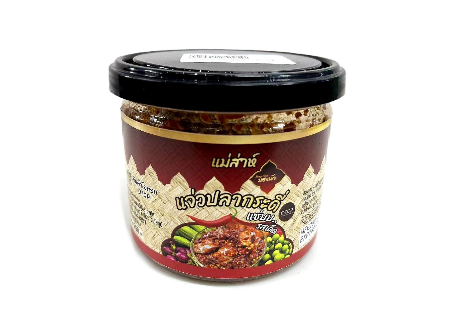 Bong Nua Jeaw Pla Kradi 250g.