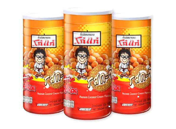 ภาพขนาดย่อ: Koh-Kae Peanuts Coconut Cream Flavour Coated 225g.