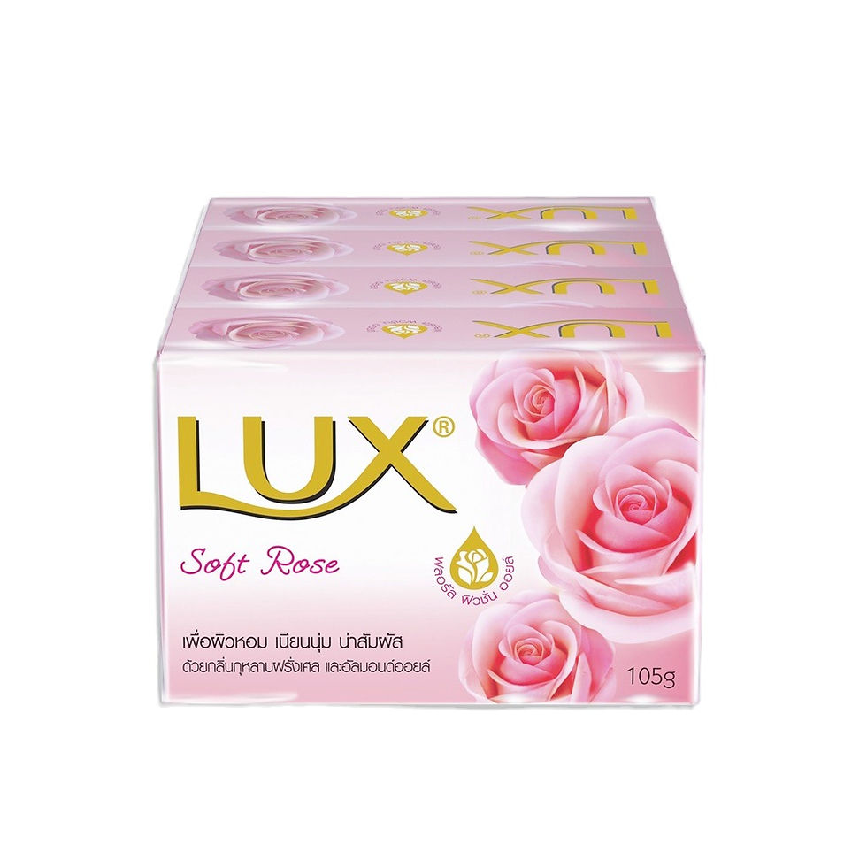 ภาพขนาดย่อ: Lux Soft Rose Bar Soap 105g.