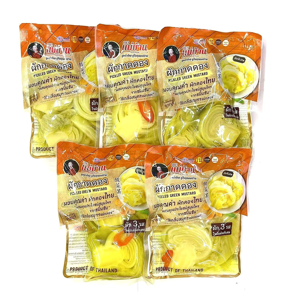 ภาพขนาดย่อ: MaeBan Seasoning Pickled Green Mustard with Chilli 400g.