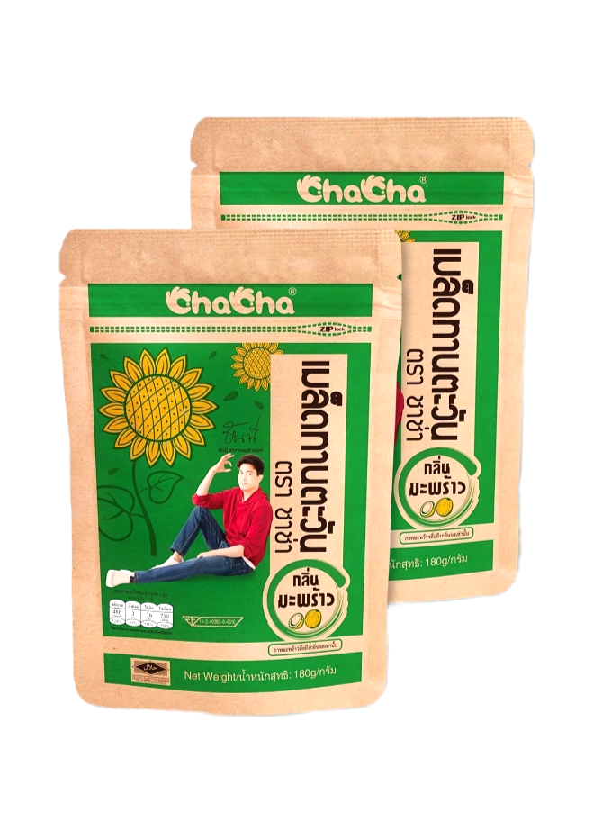 縮圖：ChaCha Sunflower Seeds Coconut Flavor 72g.