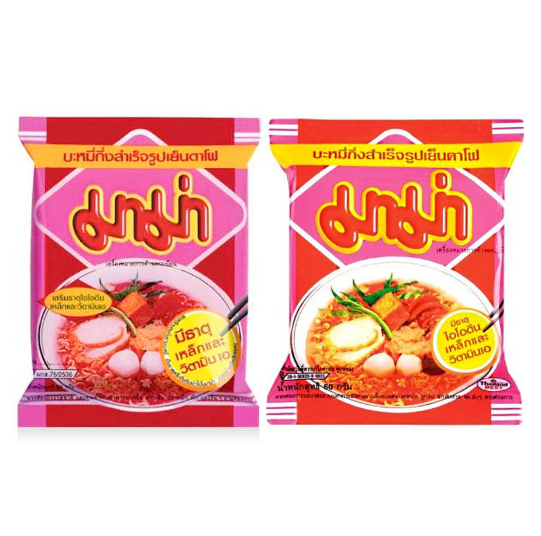 ภาพขนาดย่อ: Mama Instant Noodles Yen Ta Fo Flavour 60g*30
