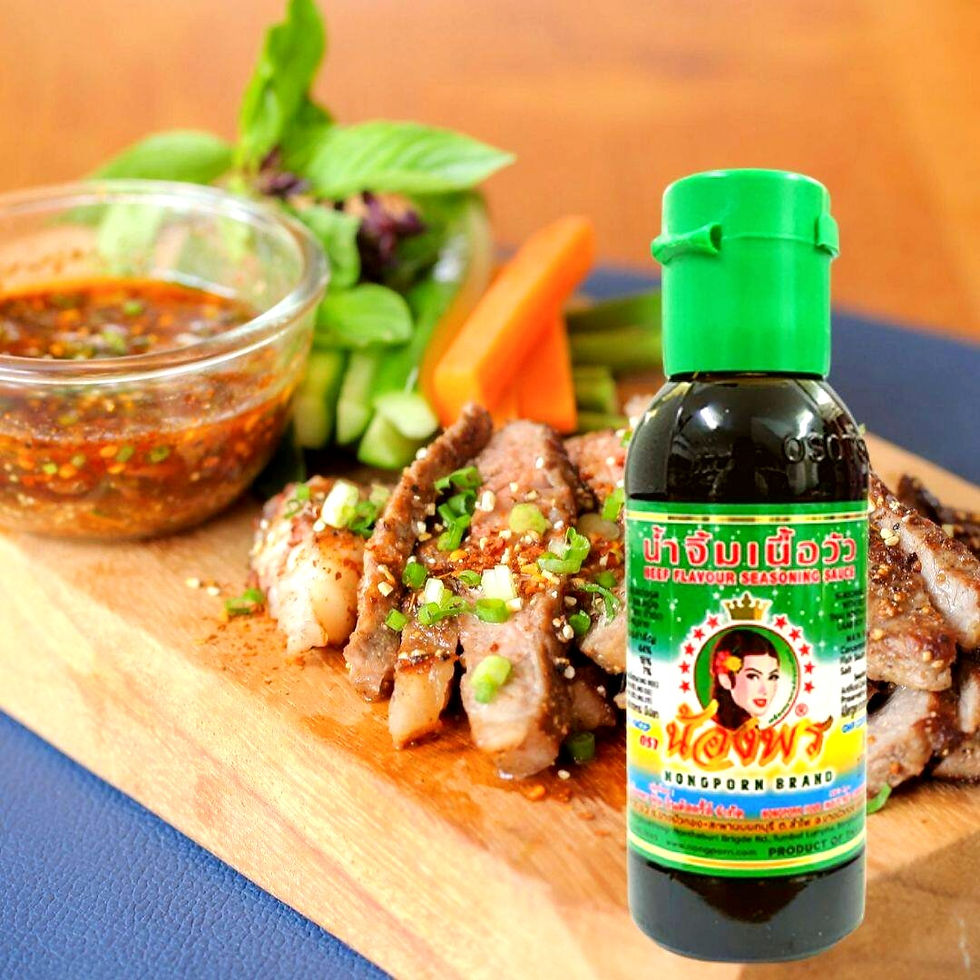 ภาพขนาดย่อ: Nong Porn Brand Beef Flavour Seasoning Sauce 100ml.