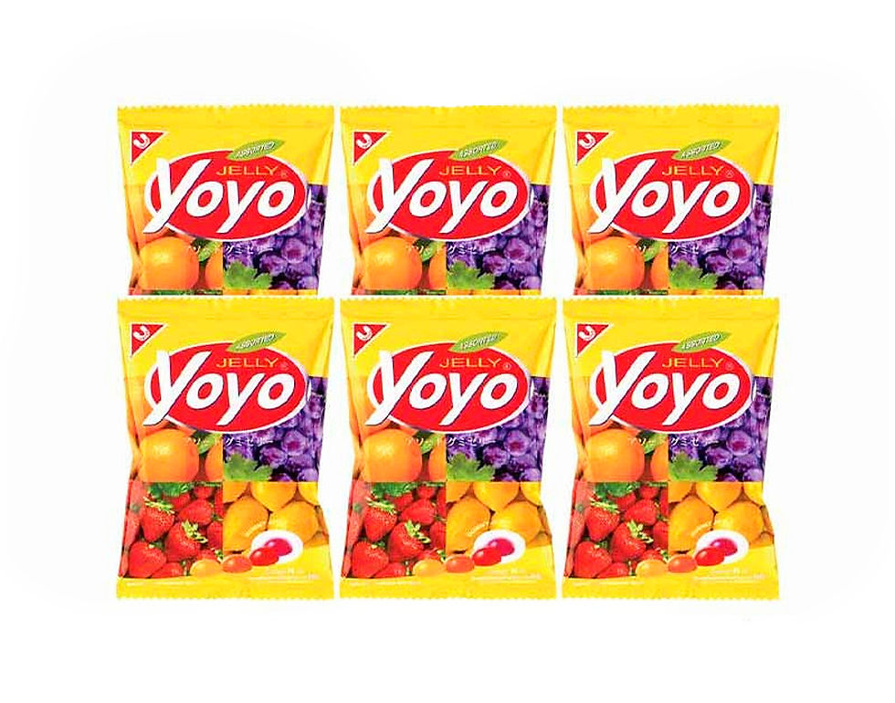 ภาพขนาดย่อ: Yoyo Jelly Assorted Gummy Jelly 80g.