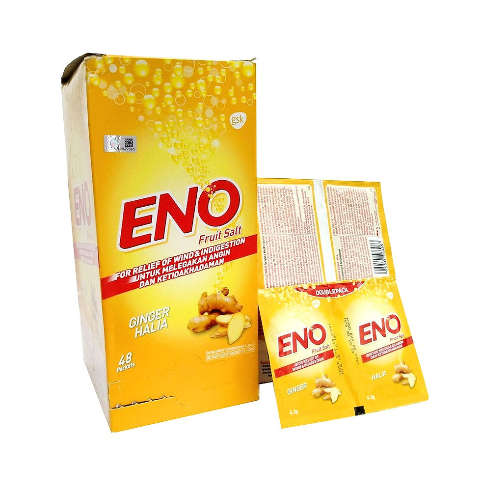 ภาพขนาดย่อ: Eno Friut Salt DoublePack Ginger Flavoured 8.6g.