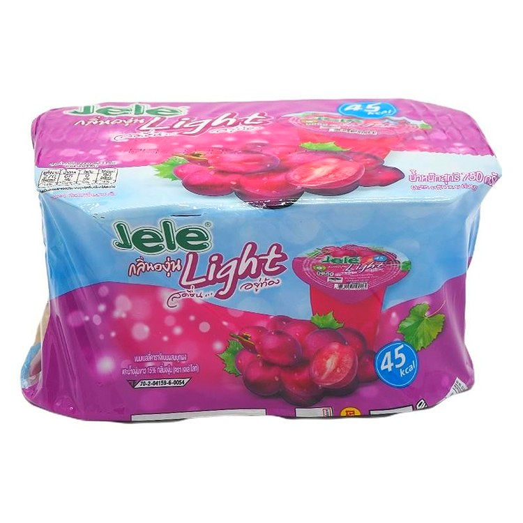 ภาพขนาดย่อ: Jele Light Grape Flavour 125g*6