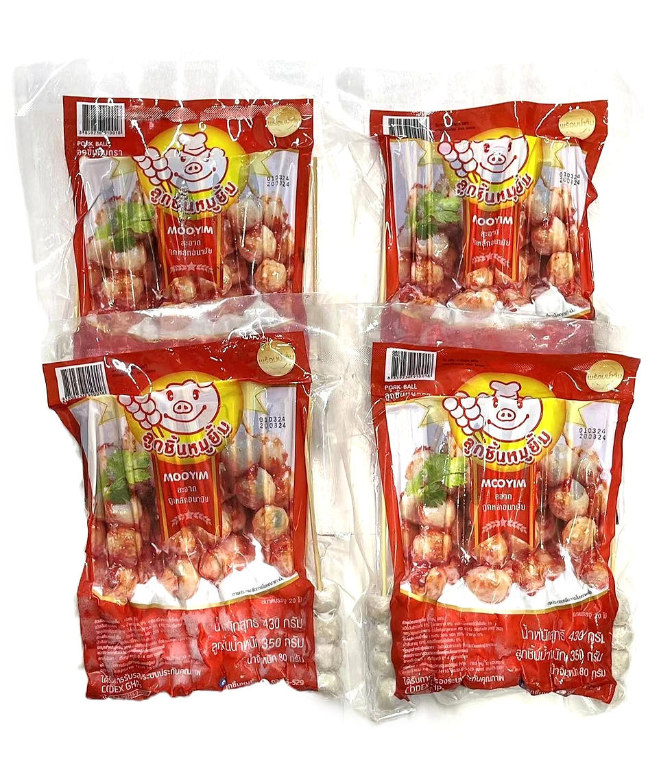 ภาพขนาดย่อ: MooYim Pork Ball with 20 Sticks 430g.