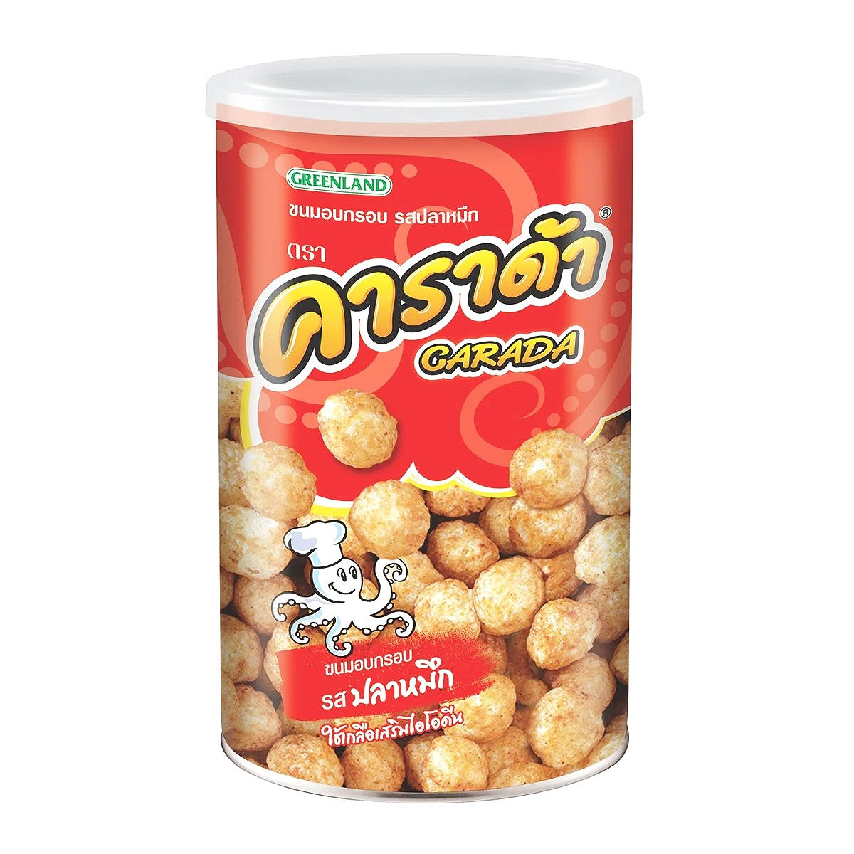 Carada Rice Ball Squid Flavored 90g.