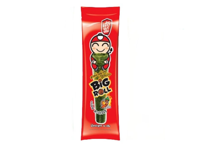 ภาพขนาดย่อ: Taokaenoi Big Roll Crispy Seaweed Japanise Style Hot & Spicy Flavour 2.5g*12