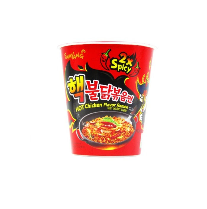 ภาพขนาดย่อ: SamYang Extream Buldak Hot Chicken Flavor Ramen Cup 70g.