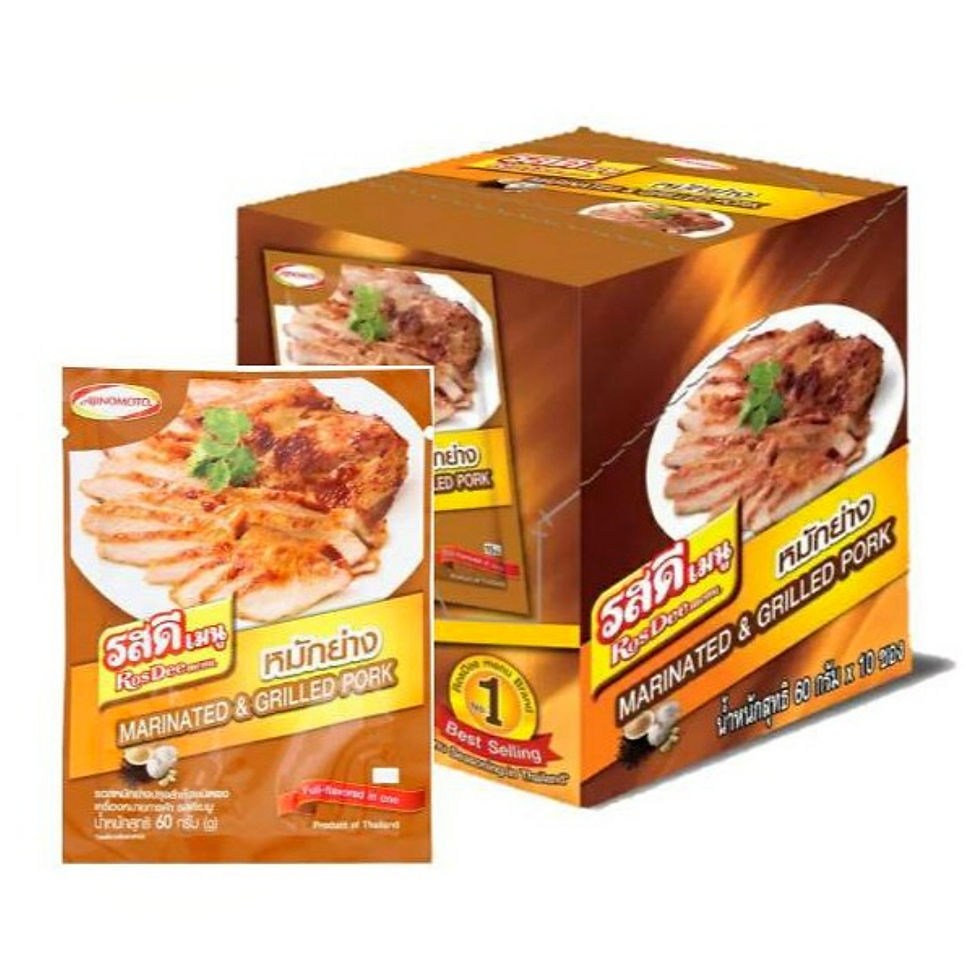 ภาพขนาดย่อ: RosDee Menu Marinated&Grilled Pork 60g.