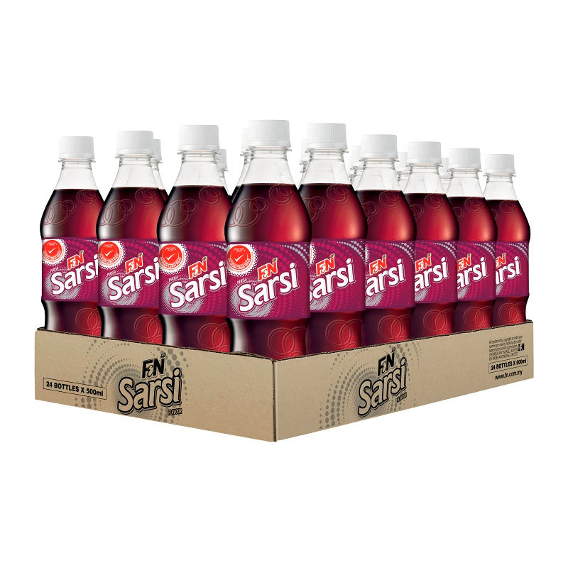 ภาพขนาดย่อ: F&N Sarsi Carbonated Drink 500ml.