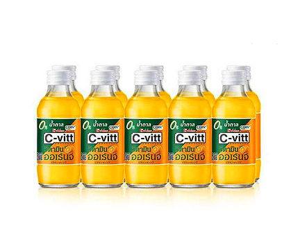 ภาพขนาดย่อ: C-Vitt Vitamin Orange 0% Sugar 140ml.