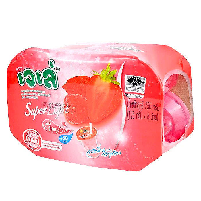 ภาพขนาดย่อ: Jele Super Light  Mixed Berry Flavour 125g*6